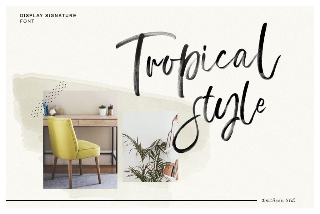 Display Signature Font - SVG