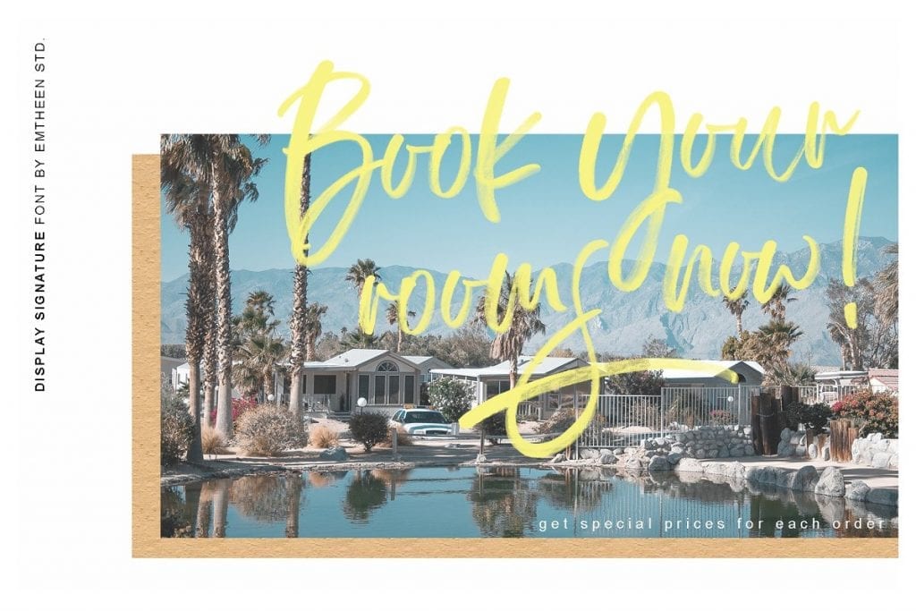 Display Signature Font - SVG
