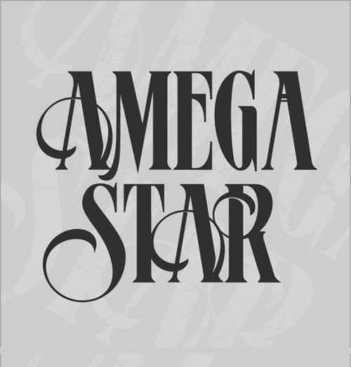 Amega Star Font