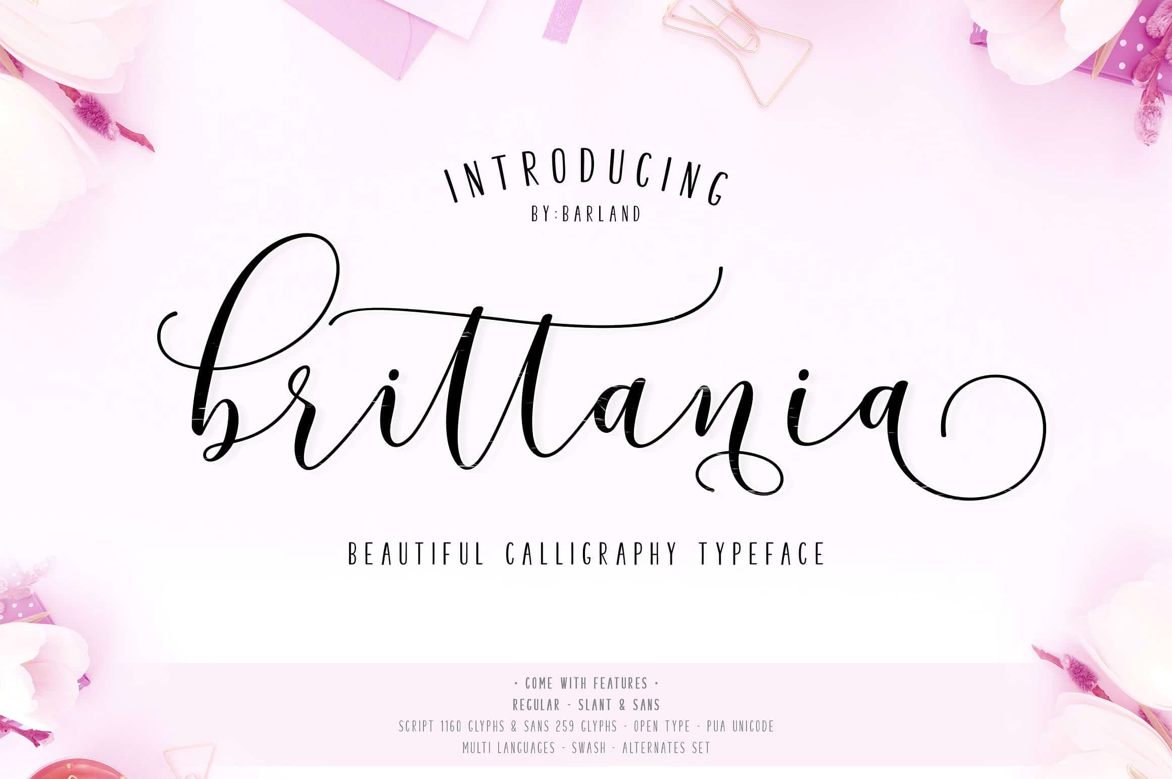 Brittania Script Font