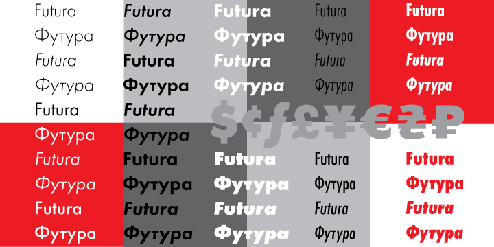Futura PT Font