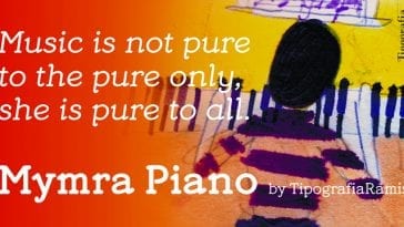 Mymra Piano Font