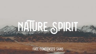 Nature Spirit Vintage Font