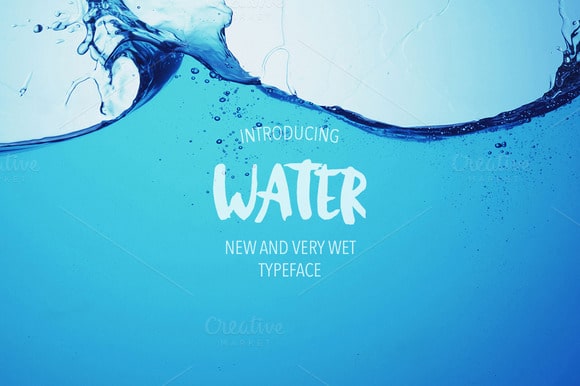 Water Font