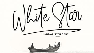 White Star Handwritten Font