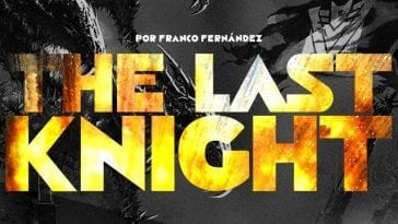 the last knight font created in by fz