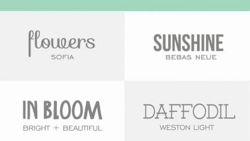 Fresh Spring Fonts