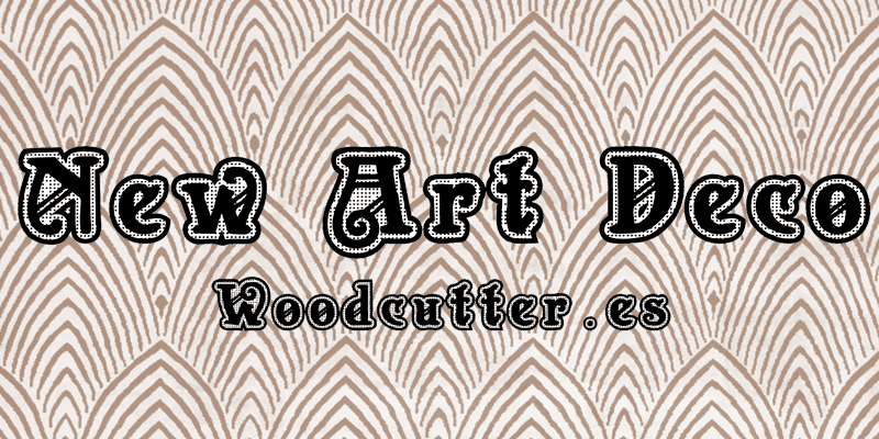 New Art Deco Font