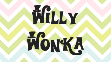 Willy Wonka Font
