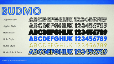 Budmo Jigger Font
