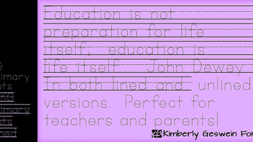 KG Primary Dots Dotted Font For Tracing