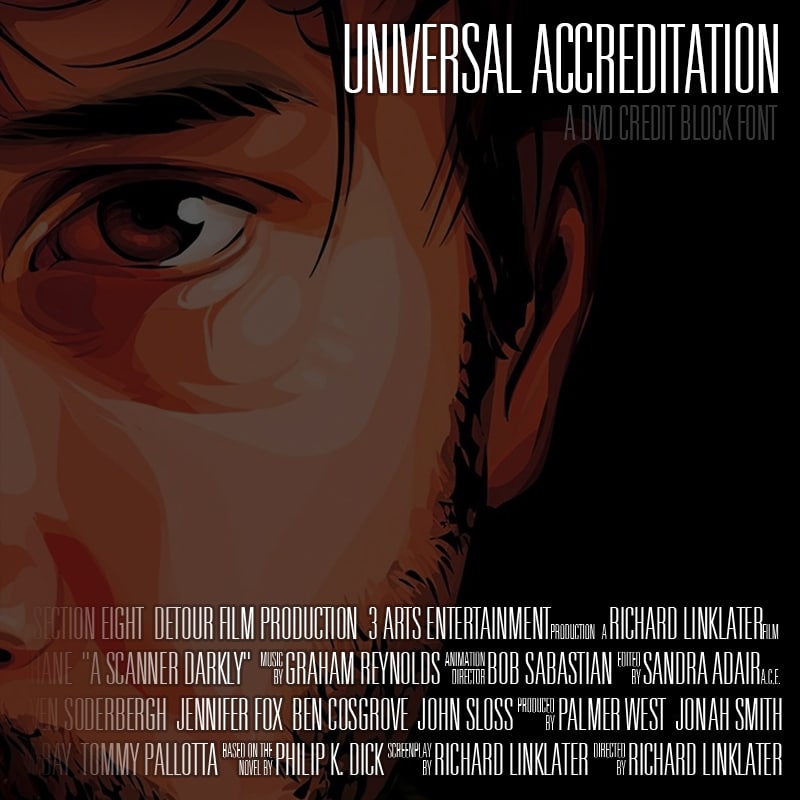 Universal Accreditation Font UpFonts