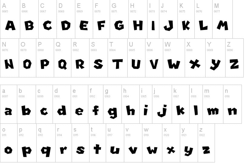 New Super Mario Font U - UpFonts