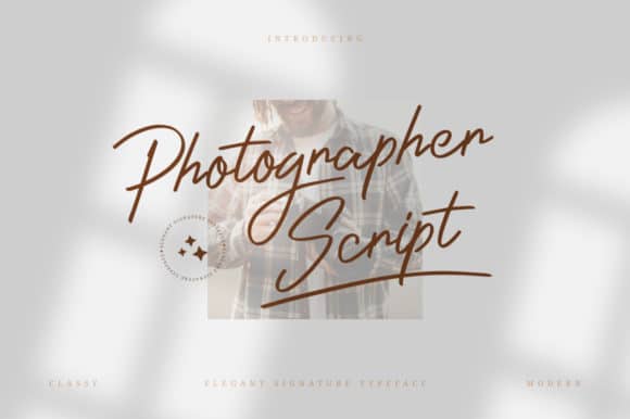 Photographer Font Upfonts Photographer Font Upfonts