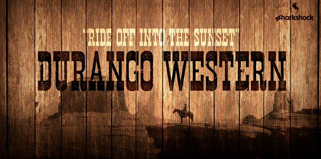 Durango Western Eroded Font 1