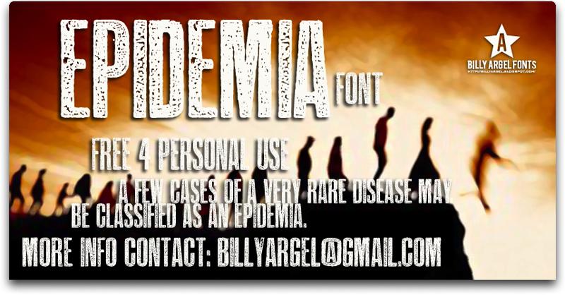 Epidemia Font 1