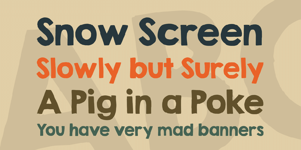 Kg Second Chances Font 1