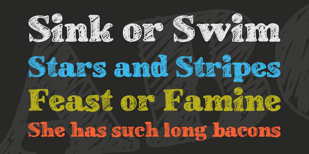 School Book New Font 1