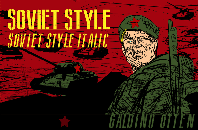Soviet Style Font