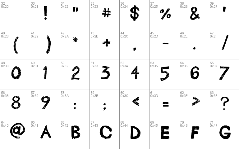 Take Out The Garbage Font 1