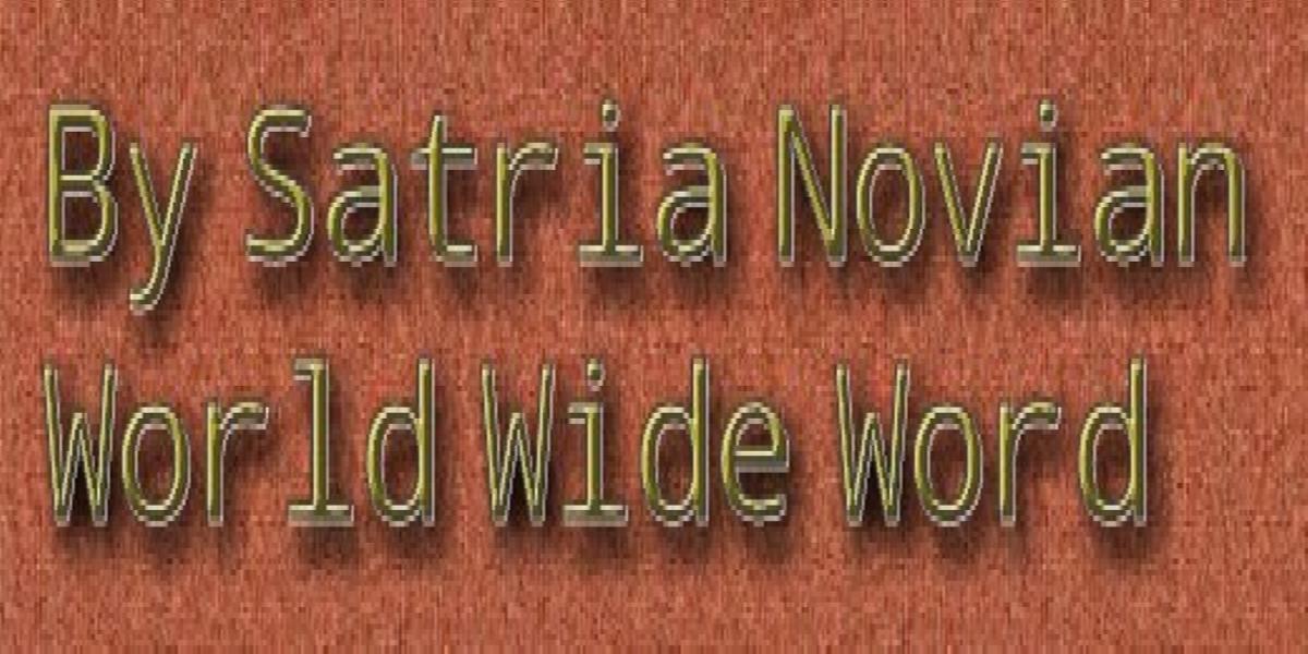 World Wide Word Font 1