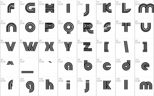 60s Pop Font 2