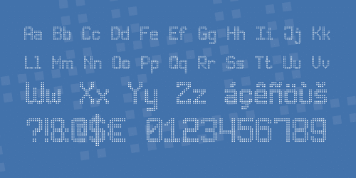 Advanced Dot Digital-7 Font 2