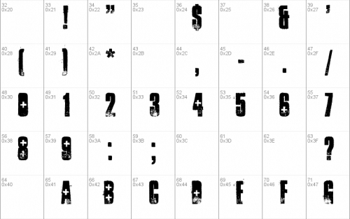 Ambulance Shotgun Font 1