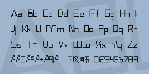 Andromeda Font 3