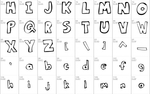 Bacon Font 2