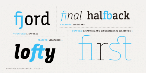 Bunday™ Slab Font Family 13