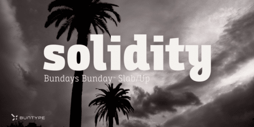 Bunday™ Slab Font Family 5