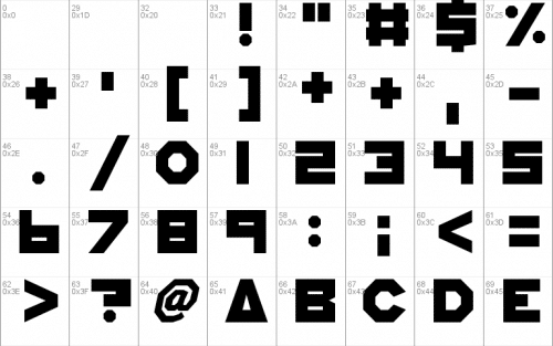 Cogs And Bolts Font 1
