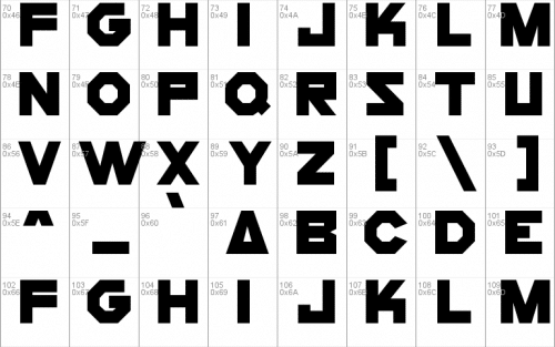 Cogs And Bolts Font 2