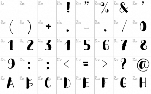 Crafty Font 1