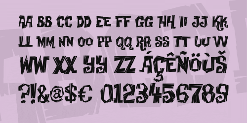 Creaky Frank Font 2
