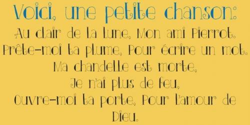 DK Clair De Lune Font 1