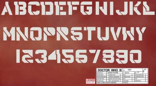 DrWho42 Font