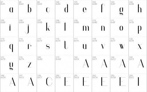 Georgia Luxurious Serif Font 2