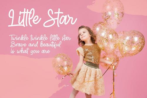 Glitter Lovers Font 5