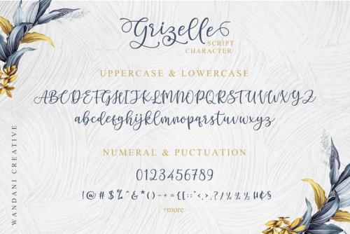 Hello Grizelle Font Duo 6