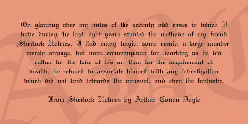 Holy Union Font 2