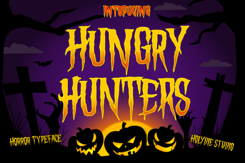 Hungry Hunters Font
