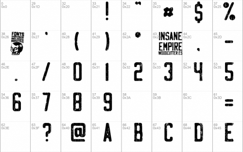 Insane Empire Font 1