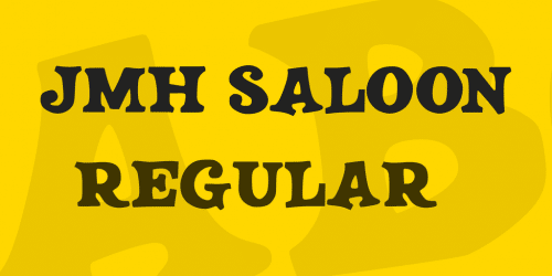 JMH Saloon Font 2