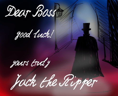Jack The Ripper Dear Boss Font