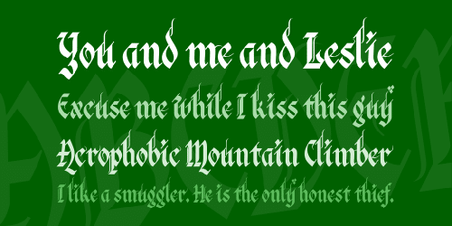Kingthings Italique Font 2