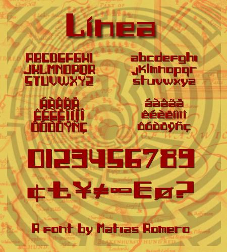 Linea Font