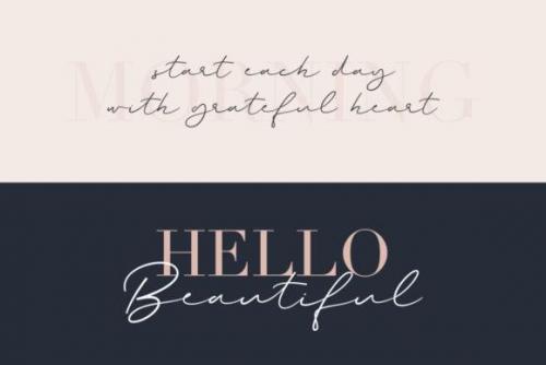 Magenta Duo Font 2