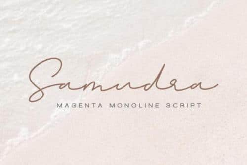 Magenta Duo Font 8
